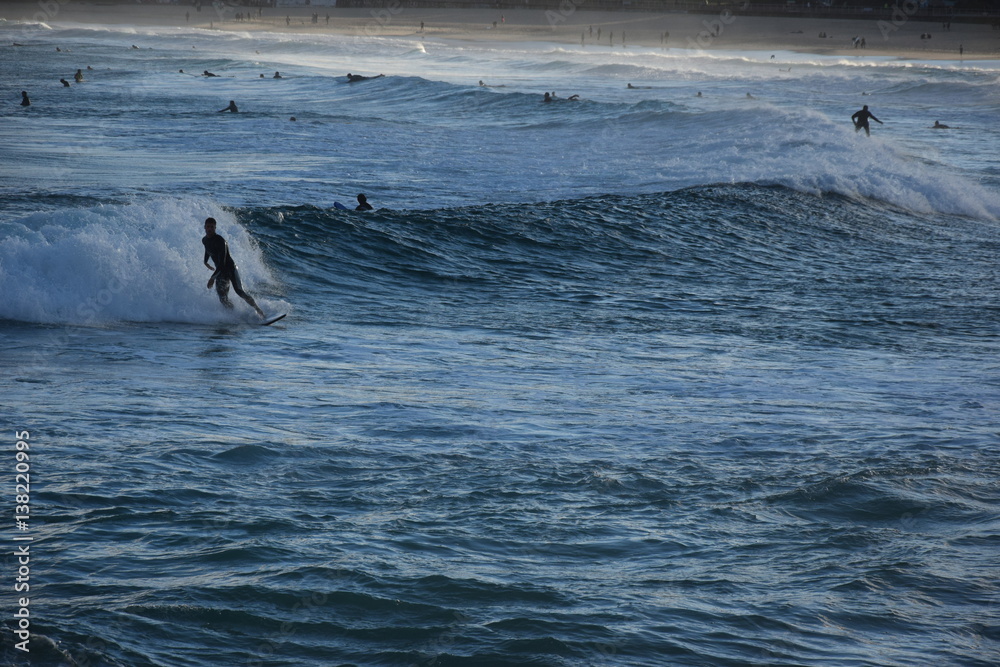 Obraz premium Surf in Bondi Beach