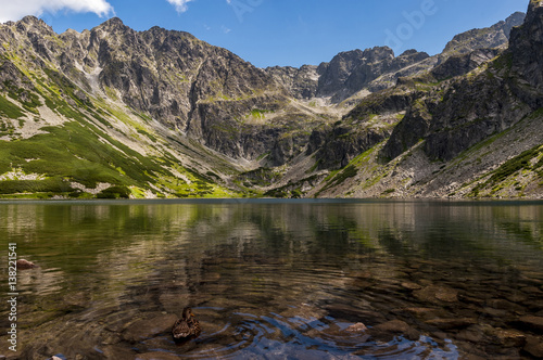 Wonderful landscape of a mountain lake on a summer day © Jacek Jacobi