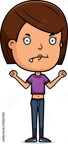 Mad Teen Girl