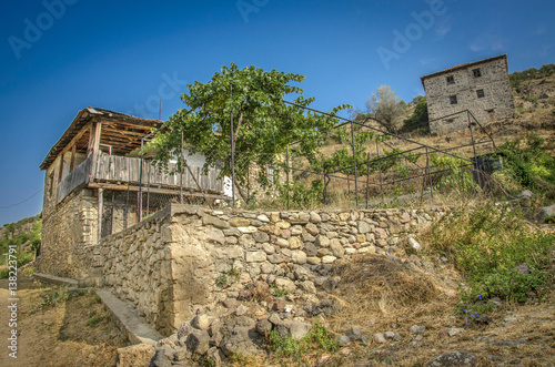 Stone House - Traditional Architecture in Mariovo region, Macedoonia photo