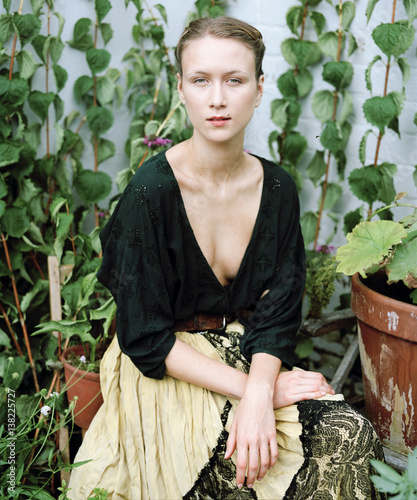 Woman in the Garden