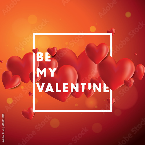 Be My Valentine Vector Back...
