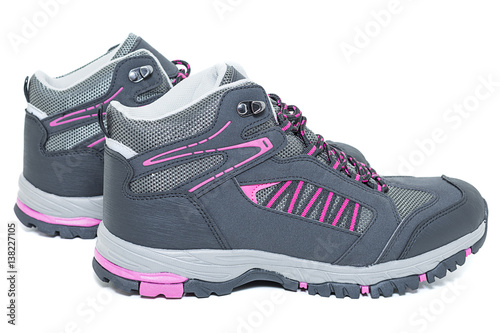 Ladies hiking waterproof shoes - Walking Tourist ankle boots