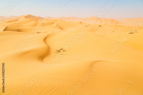 in oman old desert the empty