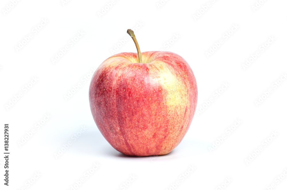 Red apple isolated on white background, isolated Red apple isolated on white background, isolated