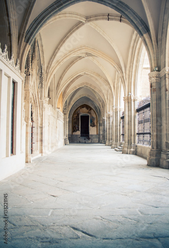 corridor of a church