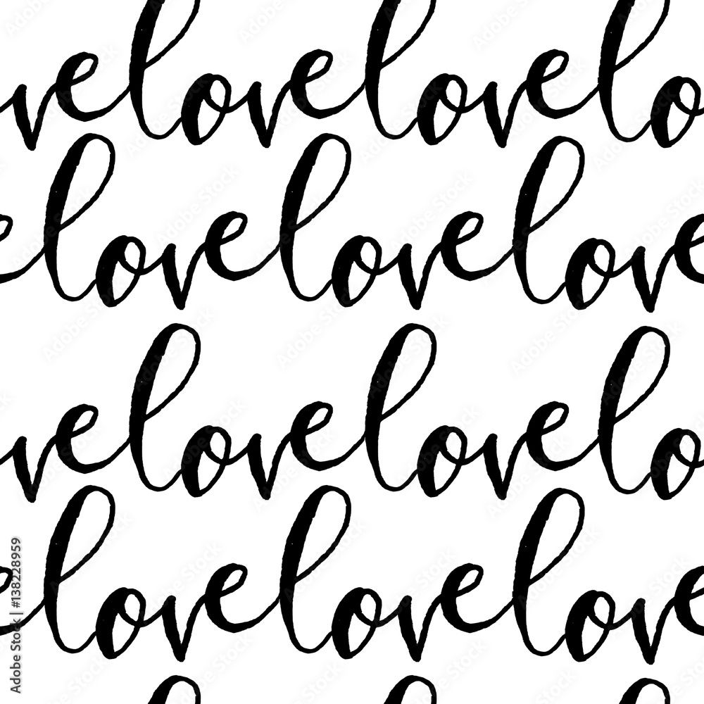 Love Seamless Pattern Love Seamless Pattern
