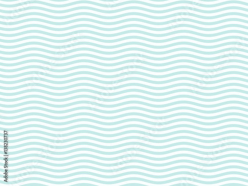 Turquoise or light blue wavy pattern simple
