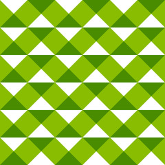 Poster Grüne Muster Geometrisches Ornamentmuster in Schwarz  © evgeniya_m