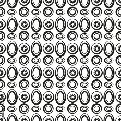 Ellipse Seamless Pattern