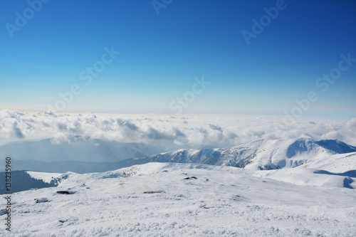 Beautiful Snow Winter in Carpathians Mountains, Ukraine  © Alexey