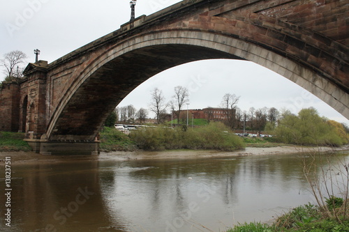 Fototapet Grosvenor Bridge Chester
