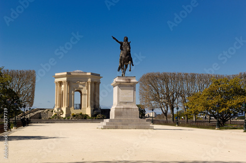 Garden of Peyrou, Montpellier, France