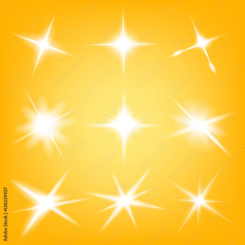 Creative concept Vector set of glow light effect stars bursts with sparkles isolated on black background. For illustration template art design, banner for Christmas celebrate, magic flash energy ray. Creative concept Vector set of glow light effect stars bursts with sparkles isolated on black background. For illustration template art design, banner for Christmas celebrate, magic flash energy ray.