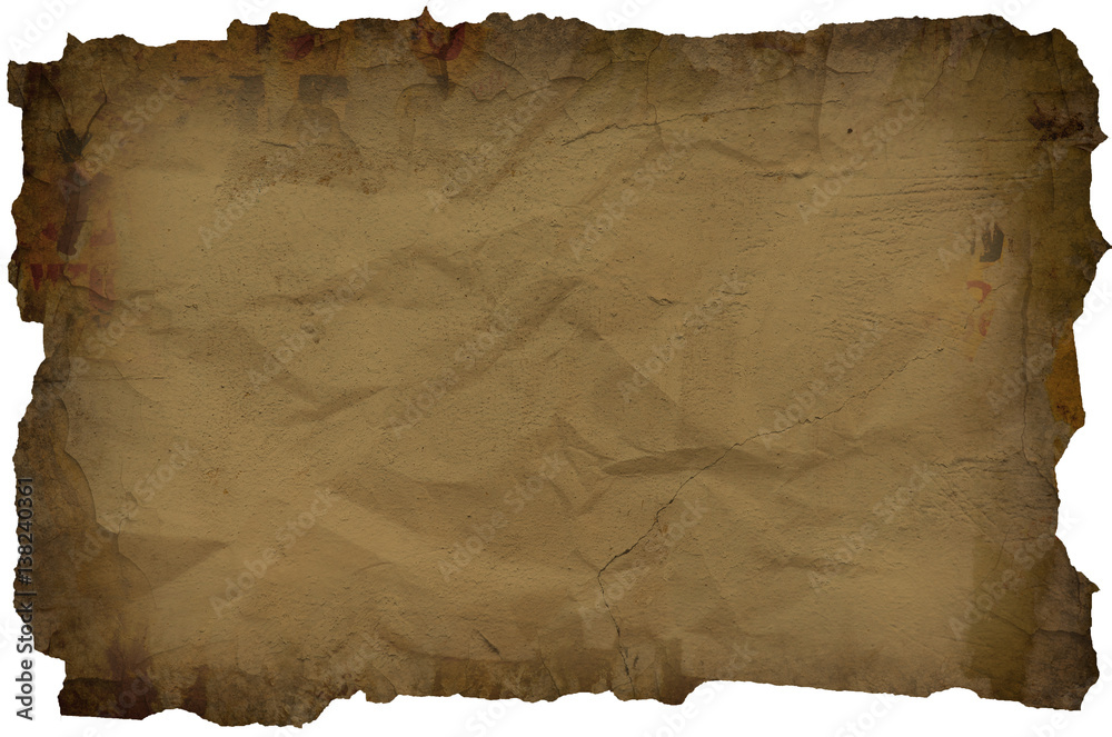 Dark brown vintage old paper, isolated, background, high resolution ...