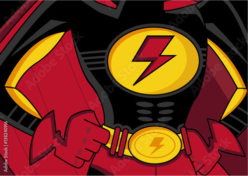 Cartoon Superhero
