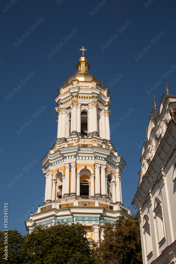 Bell tower in Kiev-Pechersk Lavra