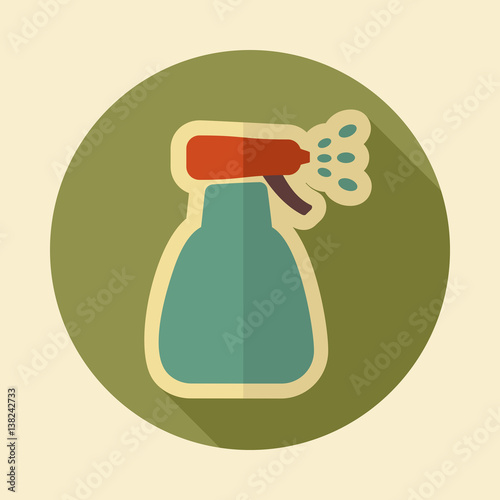 Icon spray bottle, atomizer, pulverizer, sprayer