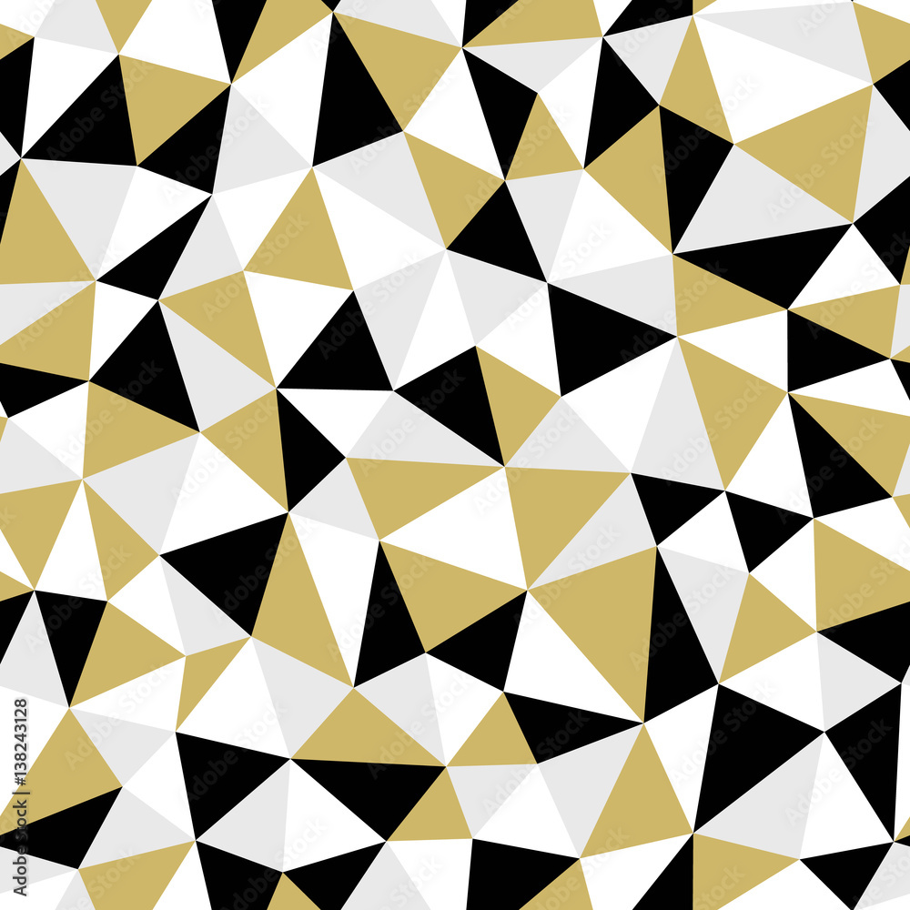 Low poly triangles. Seamless vector pattern Low poly triangles. Seamless vector pattern
