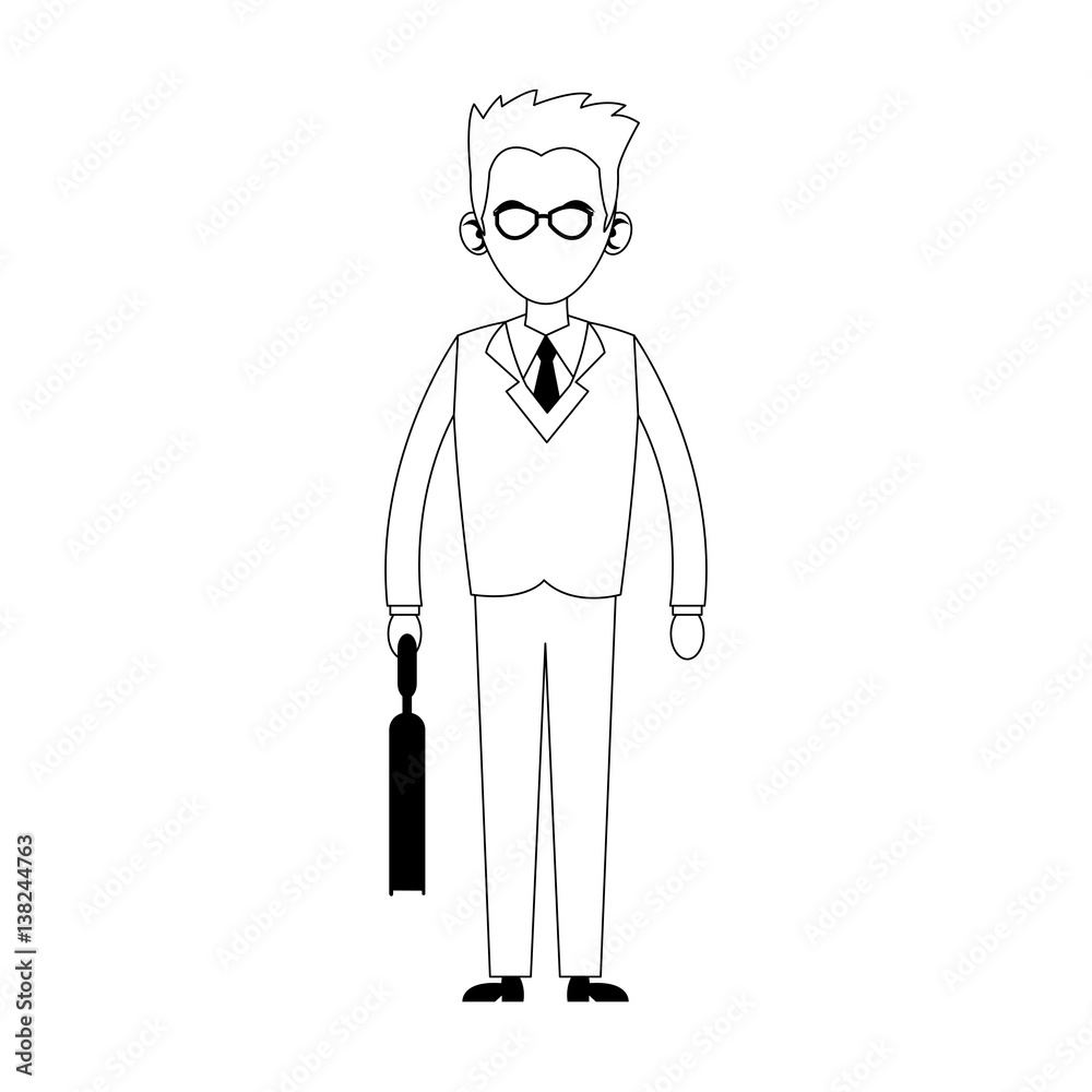 faceless businessman icon image vector illustration design faceless businessman icon image vector illustration design