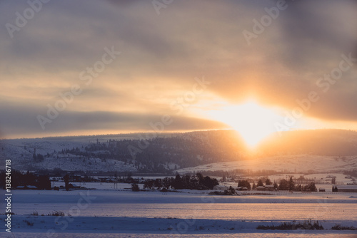 Frozen Sunset © Erin