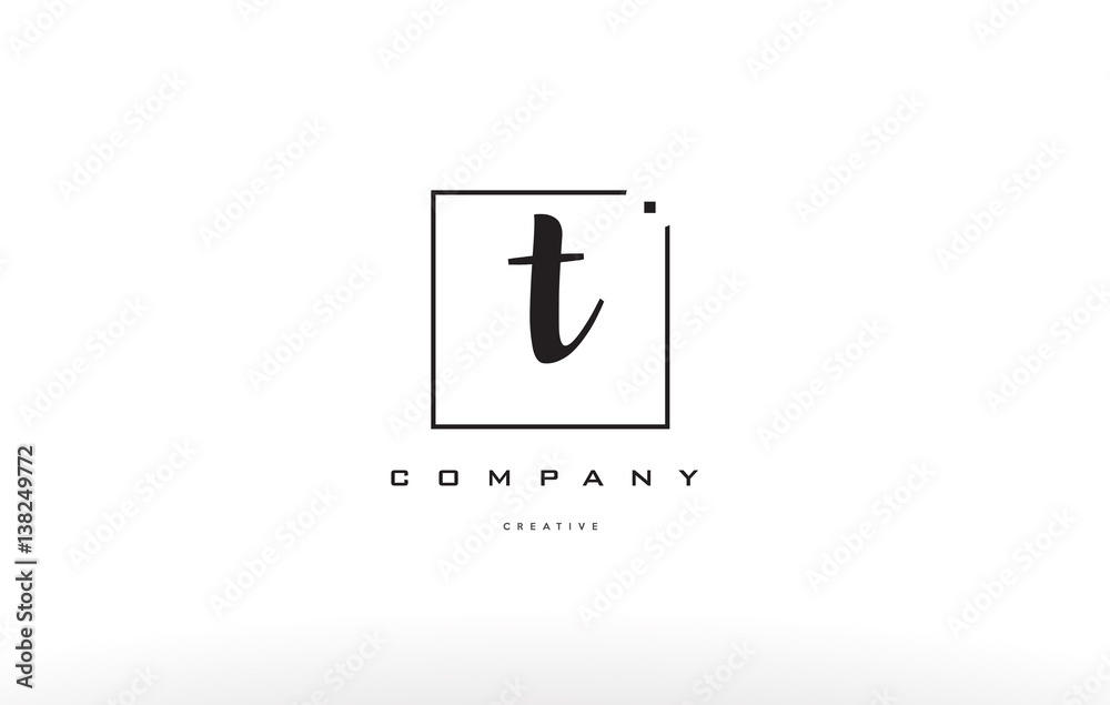 t hand writing letter company logo icon design t hand writing letter company logo icon design