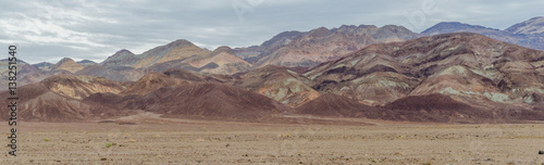Geologic formations at Death Valley National Park