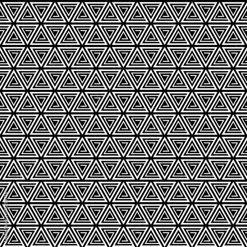 Seamless pattern background triangle, retro vintage design vector . Eps 10 vector illustration