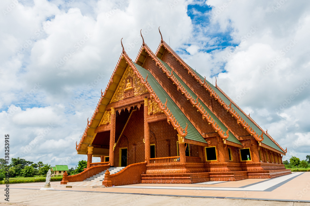 Wat Pah Sawang Wirawong Temple at Ubon Ratchathani, Thailand