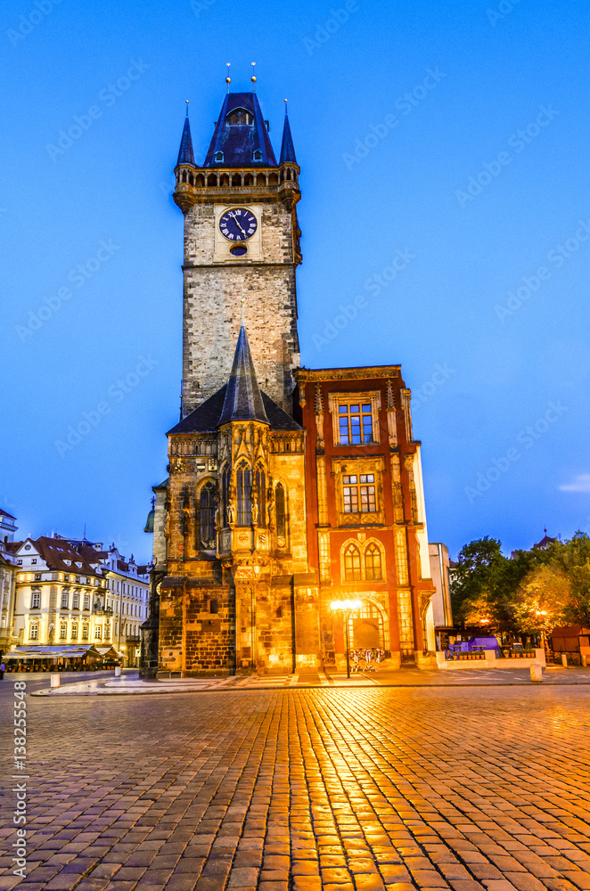 Fototapeta premium Old Town Hall, Stare Mesto,Prague