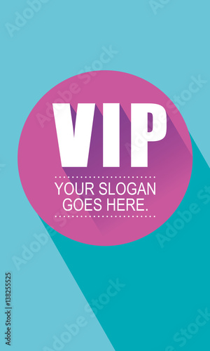 Vektor VIP Logo Etikett