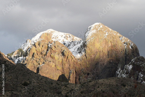 Mountains at Dripping Springs Natural Area near Las Cruces, New Mexico