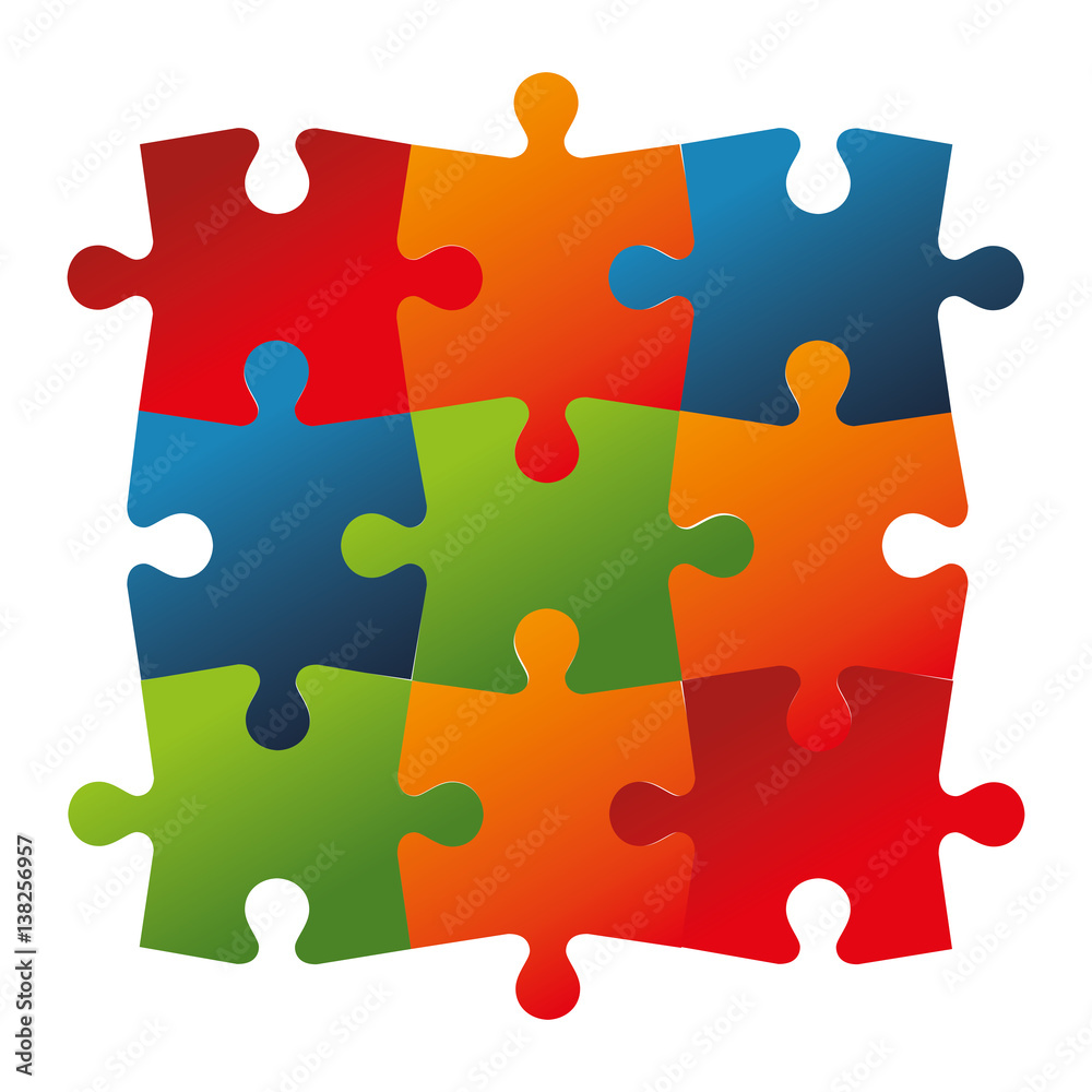 puzzle game pieces isolated icon vector illustration design puzzle game pieces isolated icon vector illustration design