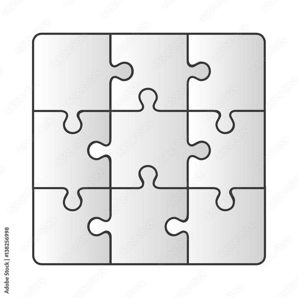 puzzle game pieces isolated icon vector illustration design puzzle game pieces isolated icon vector illustration design