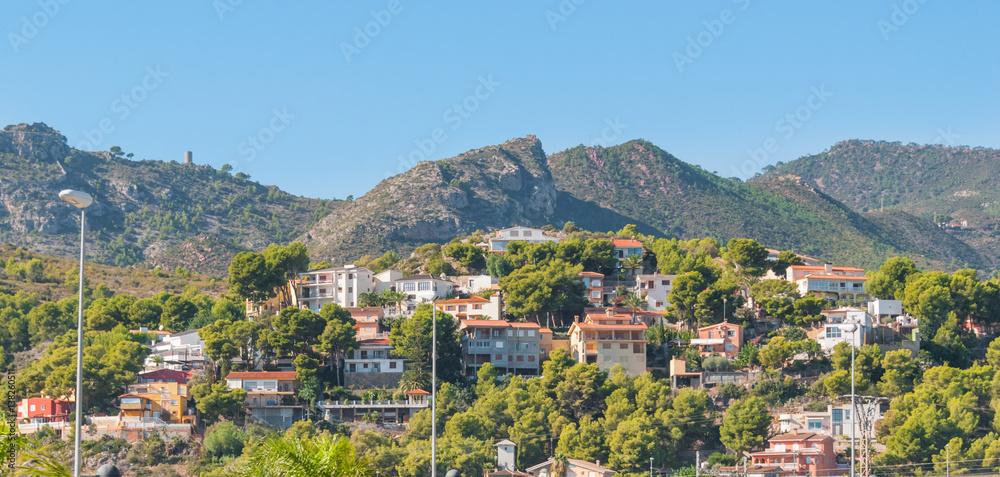 Rustic & rugged but beautiful living places in rural Spain.  Homes nestled in the hills & mountains of rural Spain.  Small town community and businesses in foothills and mountains of Spain.