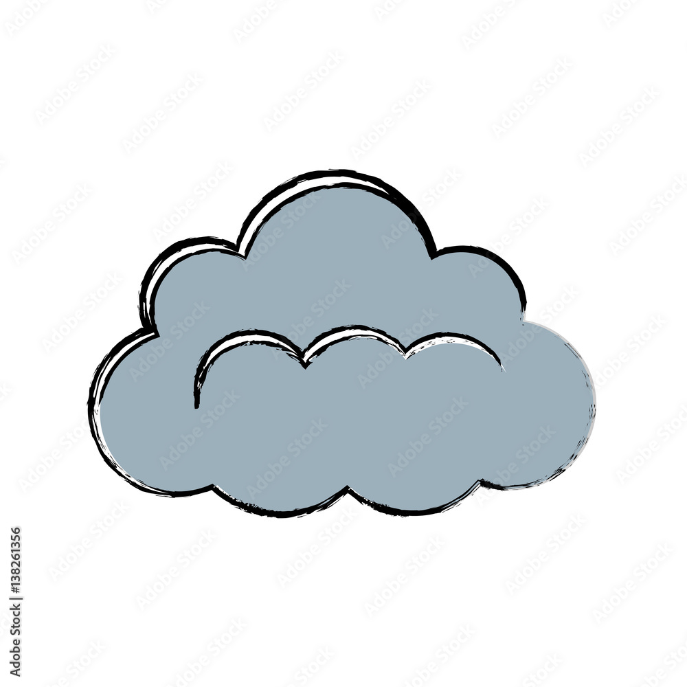 Cloud computing technology icon vector illustration graphic design Cloud computing technology icon vector illustration graphic design