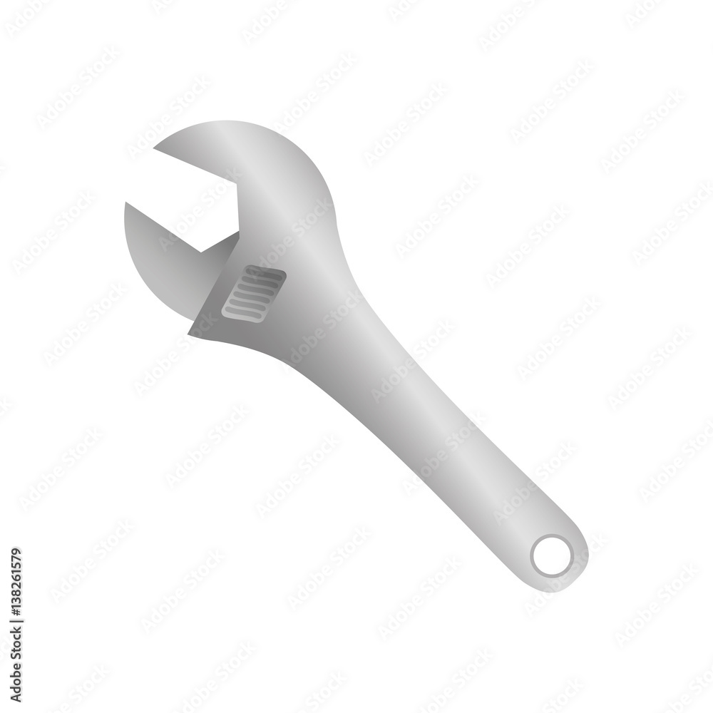 Wrench construction tool icon vector illustration graphic design Wrench construction tool icon vector illustration graphic design