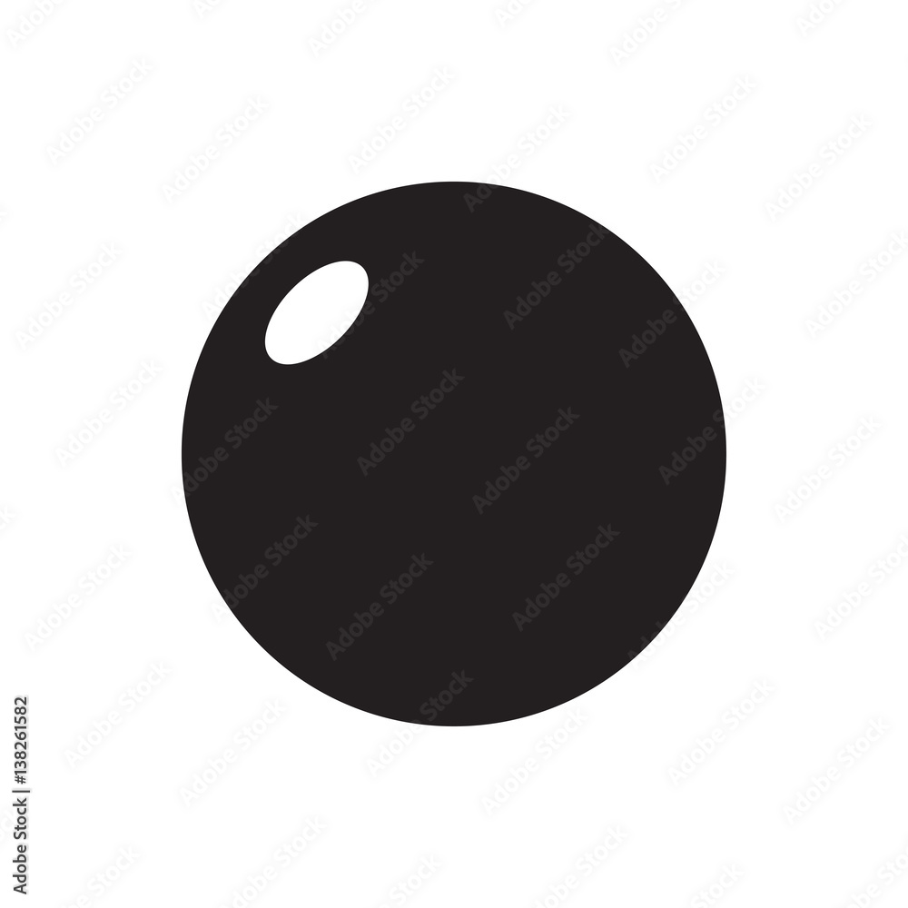 bowling ball icon illustration bowling ball icon illustration