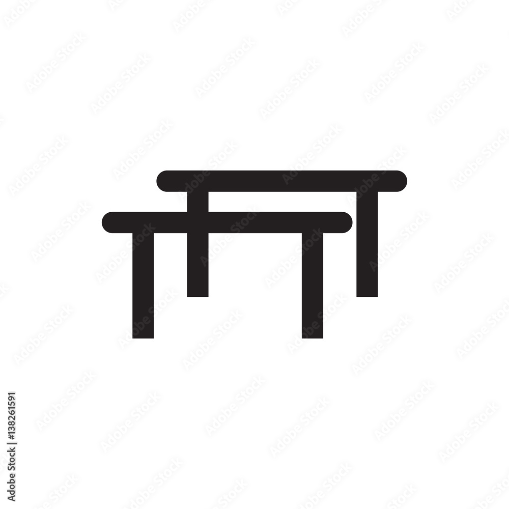 horizontal bar icon illustration horizontal bar icon illustration