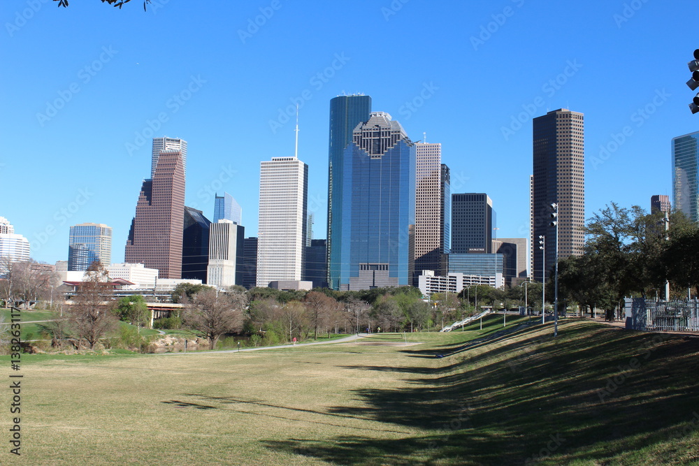Obraz premium Houston Skyline