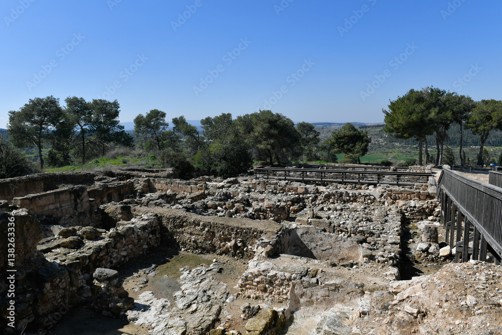 Ruins in Zippori NP, Israel