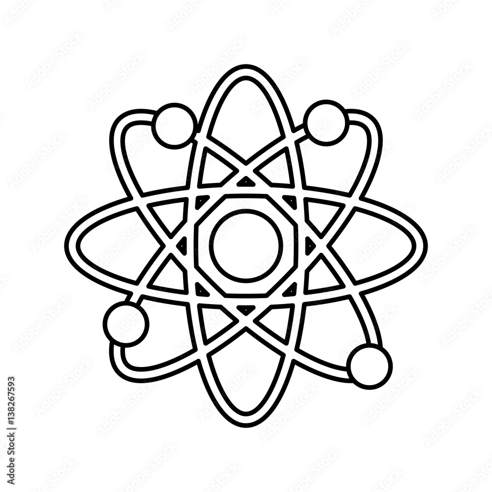 molecular sign isolated icon vector illustration design molecular sign isolated icon vector illustration design