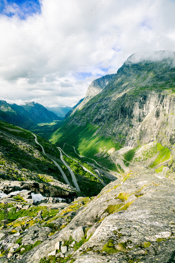 Fototapeta premium Troll ladder at Norway