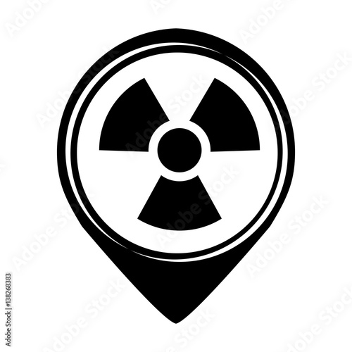 nuclear plant isolated icon vector illustration design