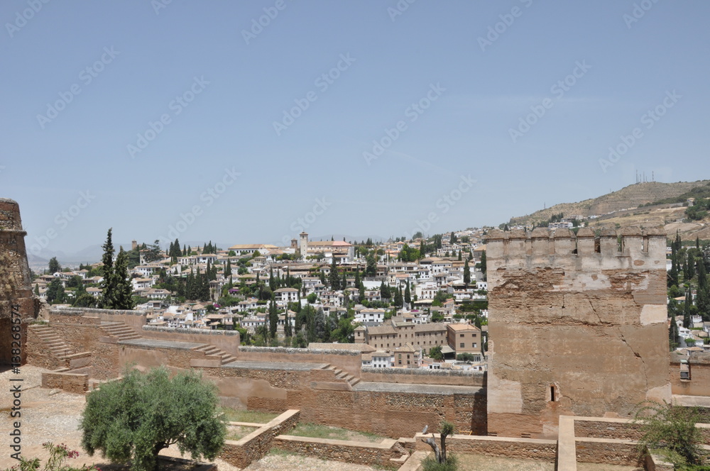 Murallas de la Alhambra y Albaicín