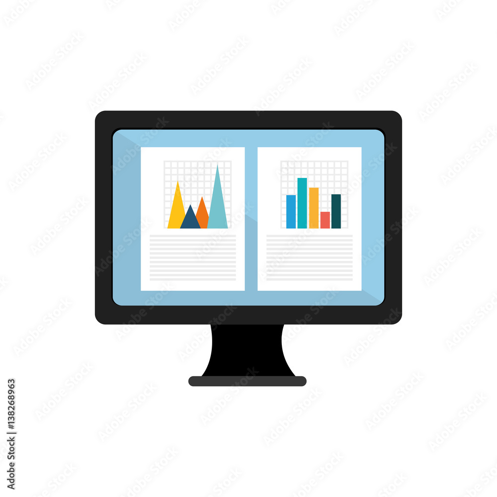 statistic graph report icon vector illustration graphic design statistic graph report icon vector illustration graphic design