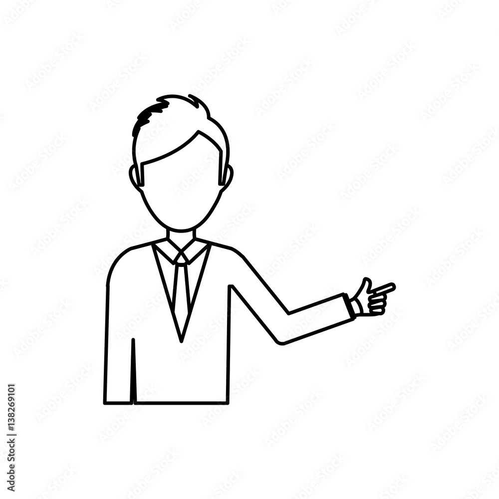 Businessman executive profile icon vector illustration graphic design Businessman executive profile icon vector illustration graphic design