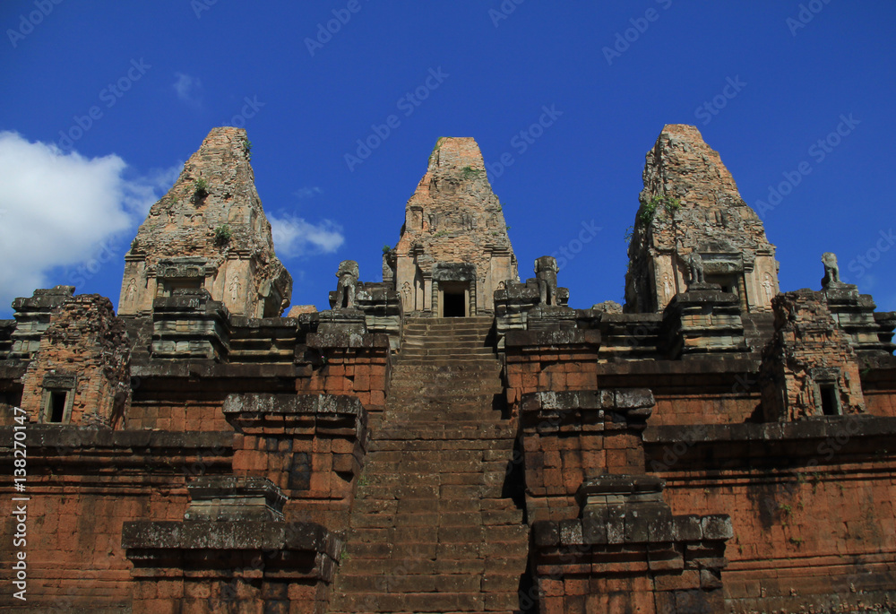 View around the Angor Wat Castle, Cambodia