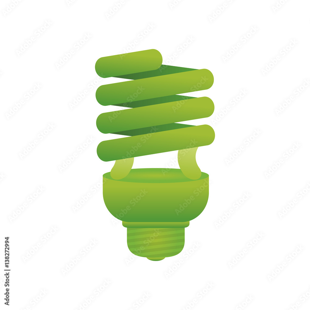 Spiral bulb light icon vector illustration graphic design Spiral bulb light icon vector illustration graphic design
