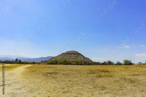 The famous Pyramid of the Sun